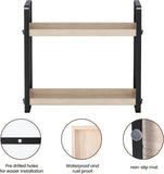 HNRLOY Bathroom Counter Organizer,Bathroom Countertop Organizer,Counter Shelf,Countertop Storage,Organization and Storage,Makeup Shelf,Sink Caddy(Brown 3 Tier) - Homesidy.com