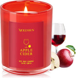 Balsam Cedar Candle, 10oz Soy Scented Candle for Home, Christmas Birthday &amp; Holiday Gifts for Women &amp; Men, Long Lasting 50 Hour Clean Non - Toxic Burn, Elegant Winter &amp; Christmas Festive Home Decor - Homesidy.com