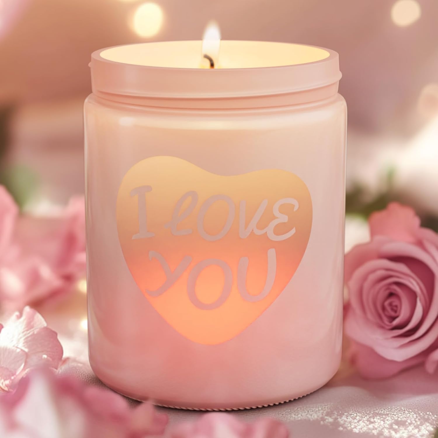Merry Christmas Candles with Warmer LED, Christmas Decor Gifts Winter Candle with Pine Wood Spice Scents, Cypress Candle Over 40 Hours Burn Time, Home Decorations Indoor, 100% Soy Wax,White - Homesidy.com