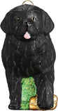 Old World Christmas Black Labrador Dog Collection Glass Blown Ornaments for Christmas Tree 3.75 x 1.5 - Homesidy.com