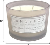 Sand Fog Scented Candle - Crushed Candy Cane – Additional Scents and Sizes – 100% Cotton Lead - Free Wick - Luxury Air Freshening Jar Candles - Perfect Home Decor – 12oz … - Homesidy.com