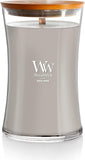 WoodWick Marine Amber Holiday Candle Gifts for Women and Men, 9.7 oz Precious Metals Collection with Crackling Wick - Homesidy.com