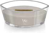 WoodWick Marine Amber Holiday Candle Gifts for Women and Men, 9.7 oz Precious Metals Collection with Crackling Wick - Homesidy.com