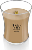 WoodWick Marine Amber Holiday Candle Gifts for Women and Men, 9.7 oz Precious Metals Collection with Crackling Wick - Homesidy.com