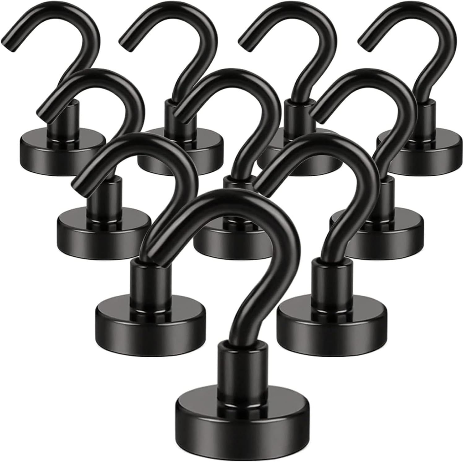 DIYMAG Magnetic Hooks, 30lbs Magnet Hook 2025 Cruise Cabin Ship Essentials Heavy Duty Strong Magnets Refrigerator Fridge Hanging for Classroom Beach Vacation Kitchen Grills Home 20 Pack (Silver) - Homesidy.com