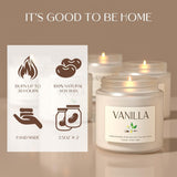 Waxcanpy Scented Candle Gift Set, Soy Candles for Women, Sleep Candles for Home Scented, 2 Pack Aromatherapy Candle for Relaxing, Sleep, Stress Relief &amp; Home Decor - Homesidy.com