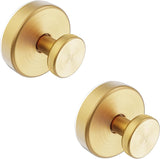 Bntuk Suction Cup Hooks for Shower, Removable Towel Hooks for Bathroom Window Glass Door Wall, Bath Robe Looafh Wreath Hook for Hanging - 2 Pack, Black - Homesidy.com