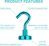 DIYMAG Magnetic Hooks, 30lbs Magnet Hook 2025 Cruise Cabin Ship Essentials Heavy Duty Strong Magnets Refrigerator Fridge Hanging for Classroom Beach Vacation Kitchen Grills Home 20 Pack (Silver) - Homesidy.com