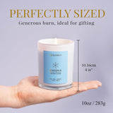 Balsam Cedar Candle, 10oz Soy Scented Candle for Home, Christmas Birthday &amp; Holiday Gifts for Women &amp; Men, Long Lasting 50 Hour Clean Non - Toxic Burn, Elegant Winter &amp; Christmas Festive Home Decor - Homesidy.com