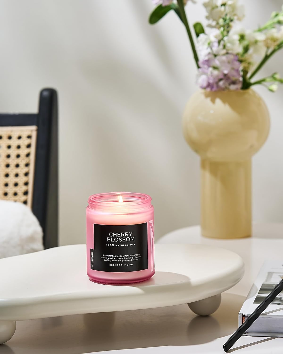 M&amp;SENSE Eucalyptus &amp; Mint Soy Candles for Home Scented, 11.6oz 70 Hour Burn Aromatherapy Candle Gift for Stress Relief, Meditation, Yoga, Relaxing SPA, Reusable Jar for Men and Women - Homesidy.com