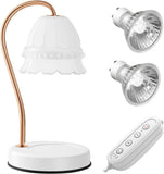 GEEZO Fragrance Candle Warmer Lamp，Electric Candle Warmer with Timer &amp; Dimmer，Mom Christmas Birthday Gifts for Women, House Warming Gifts New Home Bedroom Decor - Homesidy.com