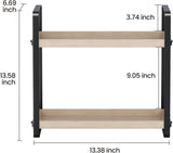 HNRLOY Bathroom Counter Organizer,Bathroom Countertop Organizer,Counter Shelf,Countertop Storage,Organization and Storage,Makeup Shelf,Sink Caddy(Brown 3 Tier) - Homesidy.com