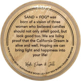 Sand Fog Scented Candle - Crushed Candy Cane – Additional Scents and Sizes – 100% Cotton Lead - Free Wick - Luxury Air Freshening Jar Candles - Perfect Home Decor – 12oz … - Homesidy.com