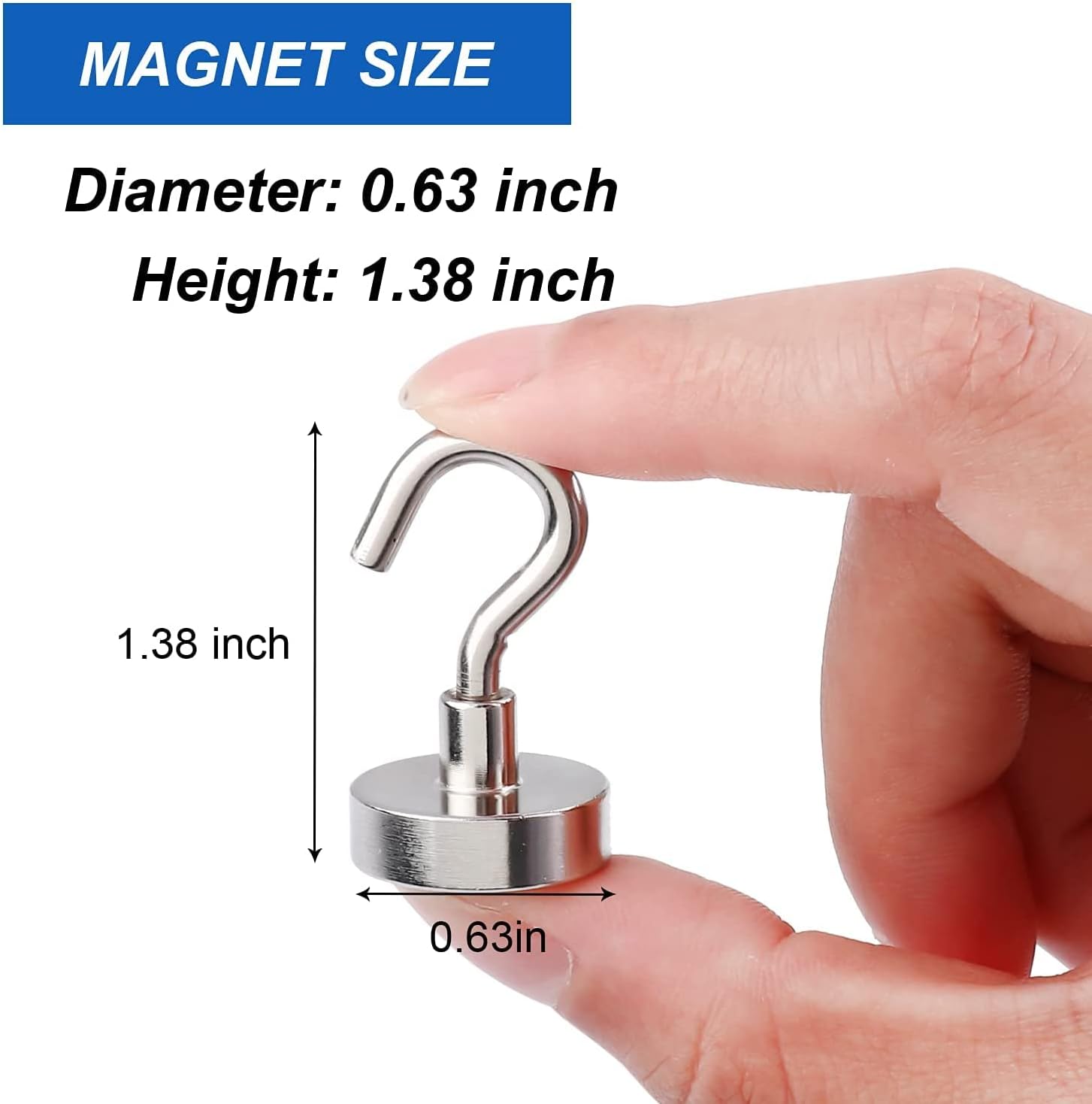 LOVIMAG Magnetic Hooks, 12 Pack 30lbs Magnet Hook 2025 Cruise Cabin Ship Essentials Heavy Duty Strong Magnets Refrigerator Fridge Hanging for Classroom Beach Vacation Kitchen Grills Home (Black) - Homesidy.com