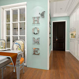 Doeean Home Wall Decor Letter Signs Acrylic Mirror Wall Stickers Decorations for Living Room Bedroom Home Decor Wall Decals (Silver, 47.2 X 15.3IN) - Homesidy.com