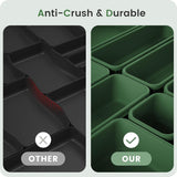 A - LuGei 【Military Grade Drawer Organizer, 【𝟱𝗦𝗶𝘇𝗲】 Makeup organizer, 【Holds 177 Items】 Bathroom Organizers and Storage, Organization and Storage, Desk Drawer Organizer for Bathroom Vanity - Homesidy.com