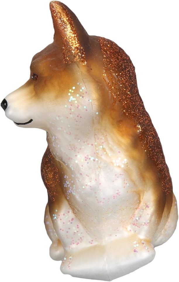 Old World Christmas Black Labrador Dog Collection Glass Blown Ornaments for Christmas Tree 3.75 x 1.5 - Homesidy.com
