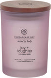 Chesapeake Bay Candle Mind &amp; Body 3 - Wick Coffee Table Jar Candle, Nourish Renew (Coconut &amp; Sandalwood) - Homesidy.com