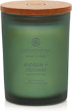 Chesapeake Bay Candle Mind &amp; Body 3 - Wick Coffee Table Jar Candle, Nourish Renew (Coconut &amp; Sandalwood) - Homesidy.com