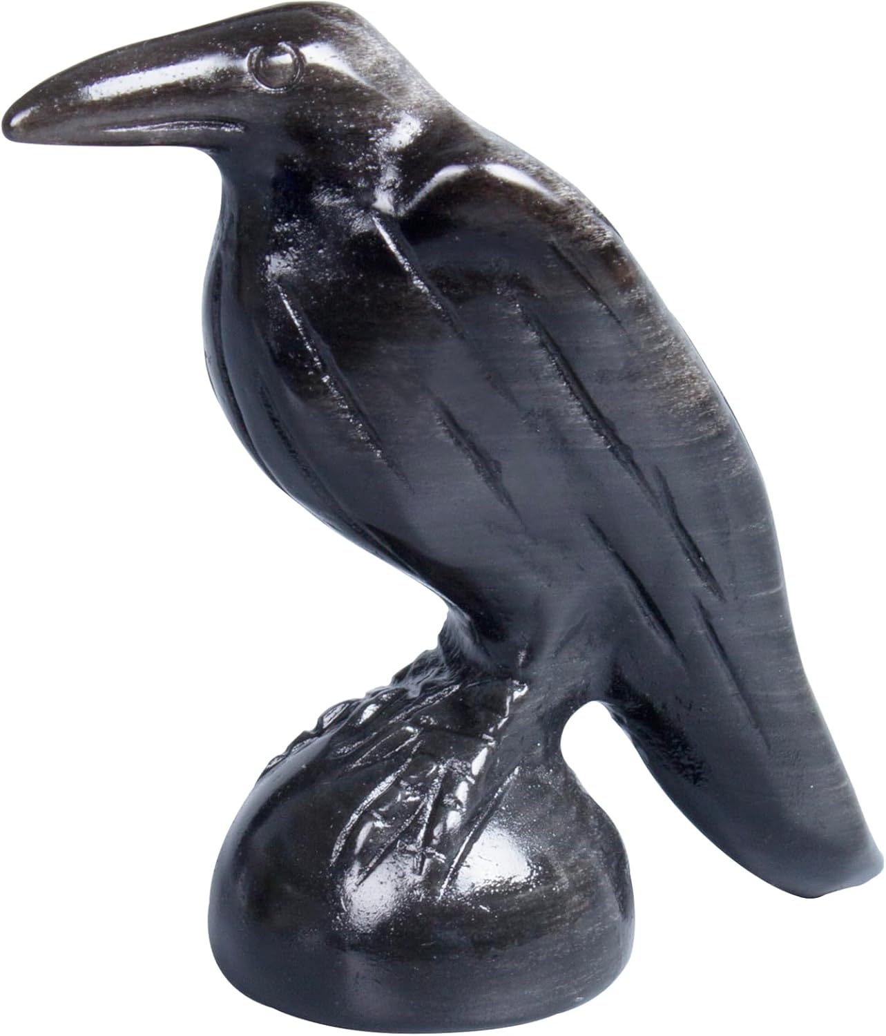 QLRSUXN Natural Black Obsidian Raven Figurines,2 Inch Healing Crystal Animal Statues,Lucky Guardian Pocket Crow Figurines as Women’s Gifts,Raven Statues for Office Home Decor and Ornament. - Homesidy.com