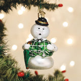 Old World Christmas Rudolph and Clarice Glass Blown Ornament for Christmas Tree, Handcrafted Holiday Decoration, Rudolph Collection - Homesidy.com