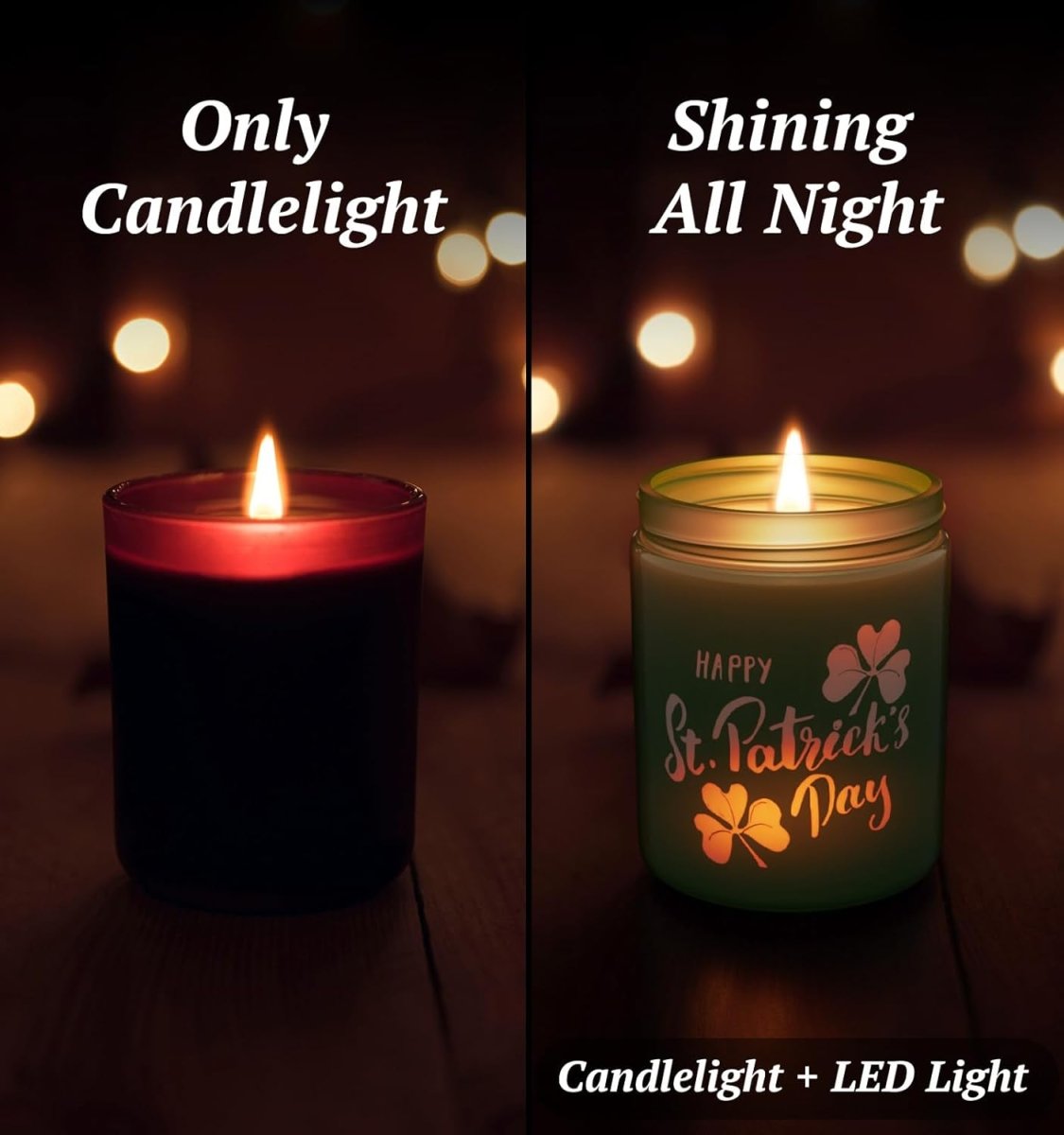 Merry Christmas Candles with Warmer LED, Christmas Decor Gifts Winter Candle with Pine Wood Spice Scents, Cypress Candle Over 40 Hours Burn Time, Home Decorations Indoor, 100% Soy Wax,White - Homesidy.com