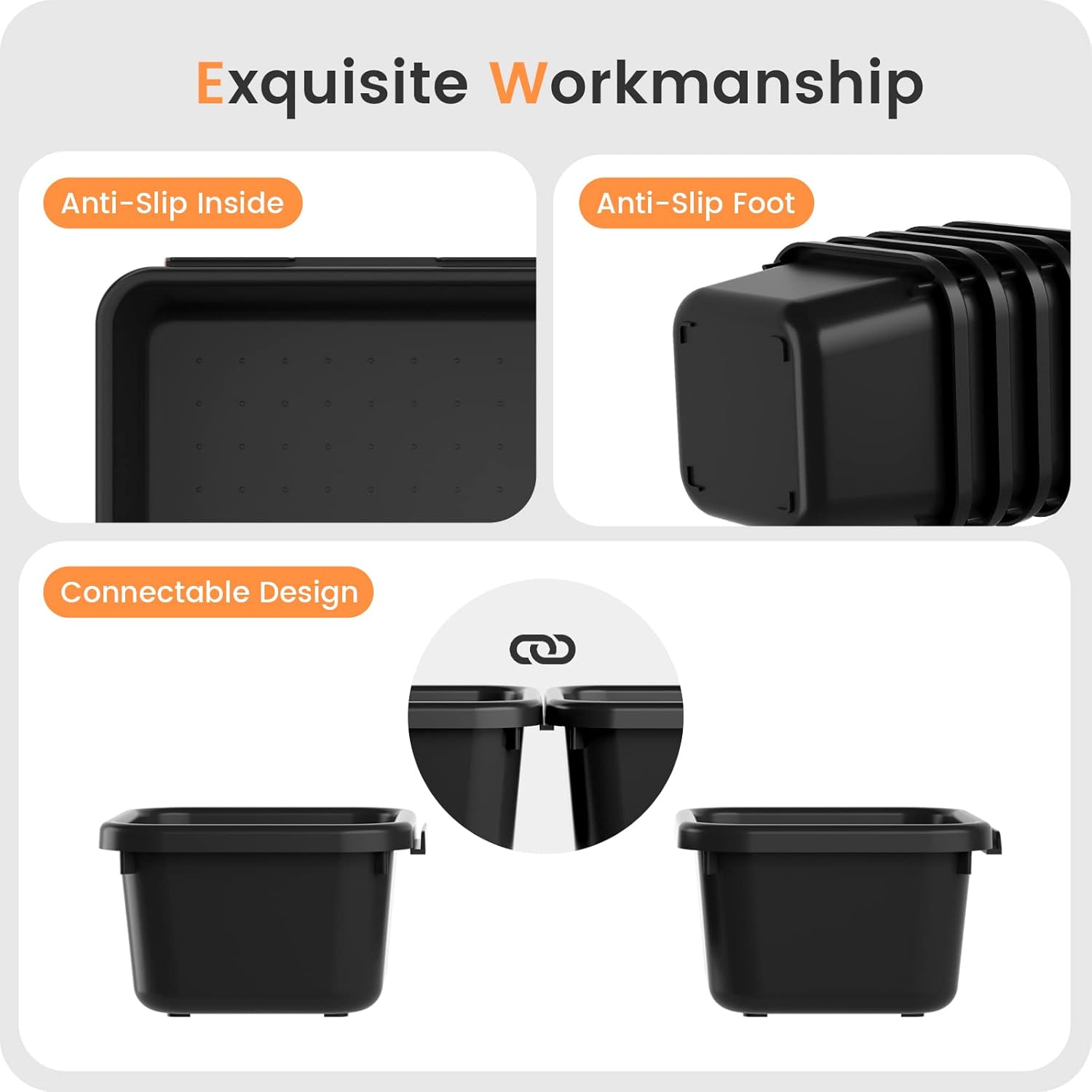 A - LuGei 【Military Grade Drawer Organizer, 【𝟱𝗦𝗶𝘇𝗲】 Makeup organizer, 【Holds 177 Items】 Bathroom Organizers and Storage, Organization and Storage, Desk Drawer Organizer for Bathroom Vanity - Homesidy.com