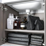 SKTEET Set of 8 Clear Plastic Storage Bins, 4 Large and 4 Small Stackable Storage Containers for Pantry Organization and Kitchen Storage Bins,Home Edit and Cabinet Organizers - Homesidy.com