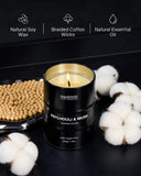 M&amp;SENSE Scented Candle, Tobacco Vanilla Medium Jar Candle Gifts for Men, 70 Hours Slow Burning Natural Soy Candles 11.3oz, Stress Relief Aromatherapy Candles Home Decor, Valentines Day Gifts for Him - Homesidy.com