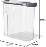 Rubbermaid Brilliance Pantry Airtight Food Storage Container, BPA - Free 7.8 Cup, Ideal for Brown Sugar - Efficient, Leak - Proof and Dishwasher - safe - Homesidy.com