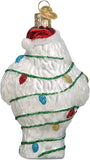 Old World Christmas Rudolph and Clarice Glass Blown Ornament for Christmas Tree, Handcrafted Holiday Decoration, Rudolph Collection - Homesidy.com