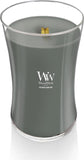 WoodWick Marine Amber Holiday Candle Gifts for Women and Men, 9.7 oz Precious Metals Collection with Crackling Wick - Homesidy.com