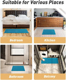 AMOAMI Upgraded Waffle Bath Mat, Super Absorbent Non Slip Bath Mats for Bathroom Floor, Machine Washable Bathroom Rugs with Tassels, Rubber Backed Bathroom Mats, Ultra Soft, 18&34; x 30&34;, Brown - Homesidy.com
