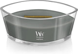WoodWick Marine Amber Holiday Candle Gifts for Women and Men, 9.7 oz Precious Metals Collection with Crackling Wick - Homesidy.com