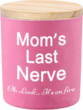 Birthday Candles Gifts for Women Funny Unique Sister Best Friend Her Wife Girlfriend Gifts for Mothers Day A Wise Woman Once Said F This Lavender Scented Soy Candle - Homesidy.com