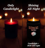 Merry Christmas Candles with Warmer LED, Christmas Decor Gifts Winter Candle with Pine Wood Spice Scents, Cypress Candle Over 40 Hours Burn Time, Home Decorations Indoor, 100% Soy Wax,White - Homesidy.com