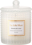 LA JOLIE MUSE Christmas Candle | Ruby Berry Bliss | Mandarin Cranberry &amp; Plum | 10 oz Festive Candle | 55 Hours Clean Burn | Gift for Women &amp; Family - Homesidy.com