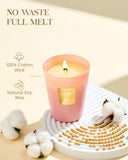 M&amp;SENSE Extra Large Candle Creamy Vanilla Scented, 3 - Wick 35oz 150H Long Lasting, Natural Soy Wax Aromatherapy Candle for Stress Relief, Home Fragrance Fall Winter Christmas Thanksgiving Gifts - Homesidy.com