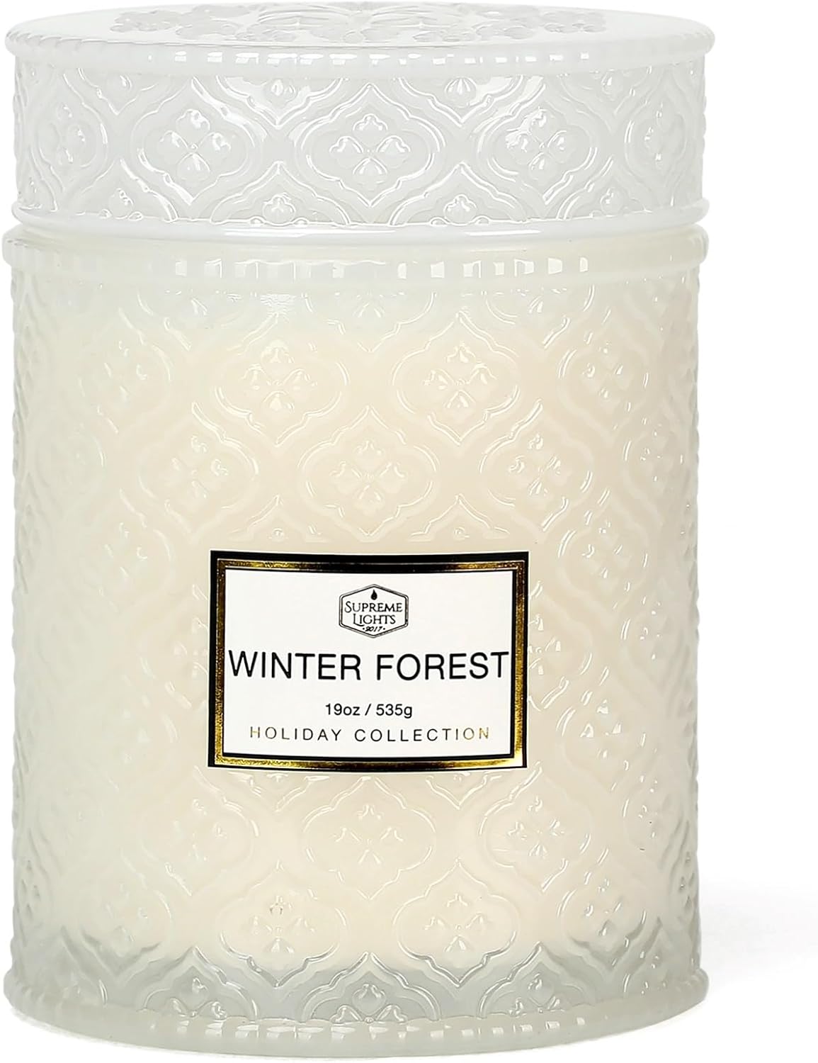 Frosted Cranberry Luxury Scented Candles - 19oz, 88hr Burn Time, Perfect Christmas Gifts for Women - Homesidy.com