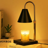 Modern Candle Warmer Lamp with Timer, Dimmable Candle Lamp Warmer, Men Women Christmas Birthday Gifts, Black Candle Warmer, Adjustable Candle Light Warmer, Cozy Living Room Bedroom Home Decor - Homesidy.com