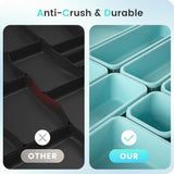A - LuGei 【Military Grade Drawer Organizer, 【𝟱𝗦𝗶𝘇𝗲】 Makeup organizer, 【Holds 177 Items】 Bathroom Organizers and Storage, Organization and Storage, Desk Drawer Organizer for Bathroom Vanity - Homesidy.com