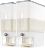 Lifewit Rice Dispenser 25 Lbs(11.3kg), Rice Storage Container Sealed Moisture Proof with Measuring Cup for Kitchen Pantry Household, BPA - Free, 1 Pack - Homesidy.com