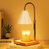 Modern Candle Warmer Lamp with Timer, Dimmable Candle Lamp Warmer, Men Women Christmas Birthday Gifts, Black Candle Warmer, Adjustable Candle Light Warmer, Cozy Living Room Bedroom Home Decor - Homesidy.com