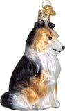 Old World Christmas Black Labrador Dog Collection Glass Blown Ornaments for Christmas Tree 3.75 x 1.5 - Homesidy.com