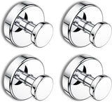 Bntuk Suction Cup Hooks for Shower, Removable Towel Hooks for Bathroom Window Glass Door Wall, Bath Robe Looafh Wreath Hook for Hanging - 2 Pack, Black - Homesidy.com