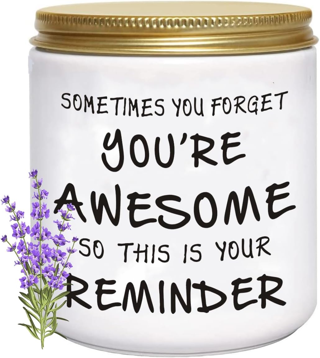 Birthday Candles Gifts for Women Funny Unique Sister Best Friend Her Wife Girlfriend Gifts for Mothers Day A Wise Woman Once Said F This Lavender Scented Soy Candle - Homesidy.com