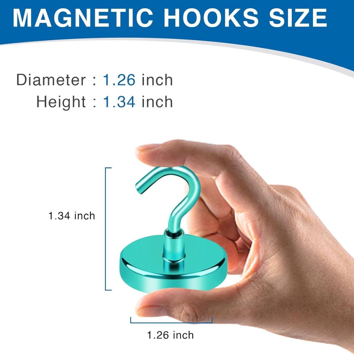 LOVIMAG Magnetic Hooks, 12 Pack 30lbs Magnet Hook 2025 Cruise Cabin Ship Essentials Heavy Duty Strong Magnets Refrigerator Fridge Hanging for Classroom Beach Vacation Kitchen Grills Home (Black) - Homesidy.com