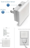 L LOHAS LED Night Lights Plug into Wall 2 - Pack, 0.3W Plug in Night Light, Dusk to Dawn, 3000K Soft White, Bright Nightlight Auto - On/Off, for Adults Kids Room Bedroom Bathroom Hallway Kitchen, Non - Dim - Homesidy.com