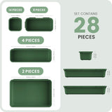 A - LuGei 【Military Grade Drawer Organizer, 【𝟱𝗦𝗶𝘇𝗲】 Makeup organizer, 【Holds 177 Items】 Bathroom Organizers and Storage, Organization and Storage, Desk Drawer Organizer for Bathroom Vanity - Homesidy.com