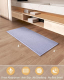 AMOAMI Upgraded Waffle Bath Mat, Super Absorbent Non Slip Bath Mats for Bathroom Floor, Machine Washable Bathroom Rugs with Tassels, Rubber Backed Bathroom Mats, Ultra Soft, 18&34; x 30&34;, Brown - Homesidy.com
